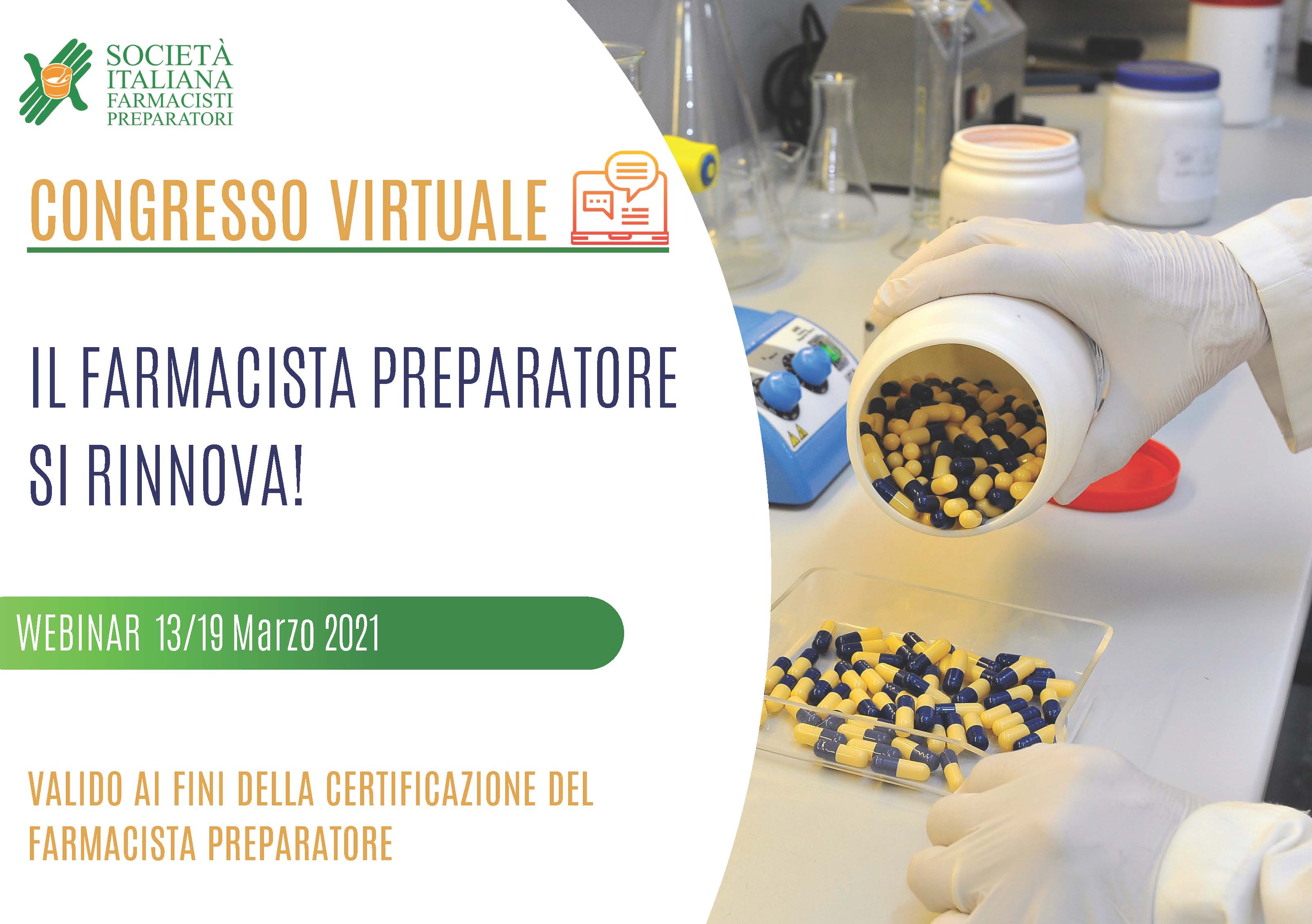 Congresso VIRTUALE SIFAP Save The Date con preliminary program 002 Pagina 1